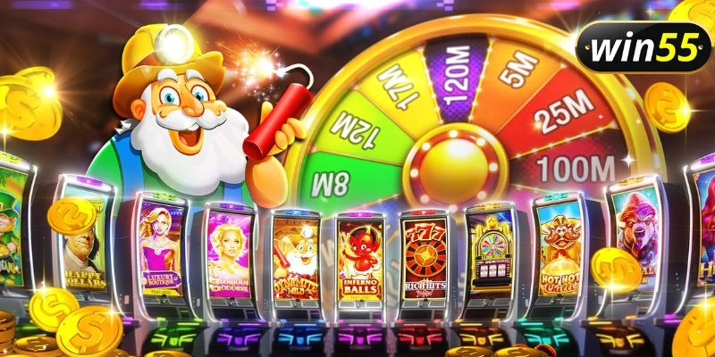 Điểm qua vài nét nổi bật của sảnh cược slots win55